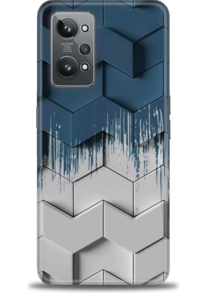 Realme Gt2 Kılıf Hd Baskılı Kılıf + Seramik Tam Kaplayan Ekran Koruyucu 321