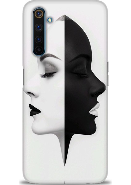 Realme 6 Pro Kılıf Hd Baskılı Kılıf + Seramik Tam Kaplayan Ekran Koruyucu 141