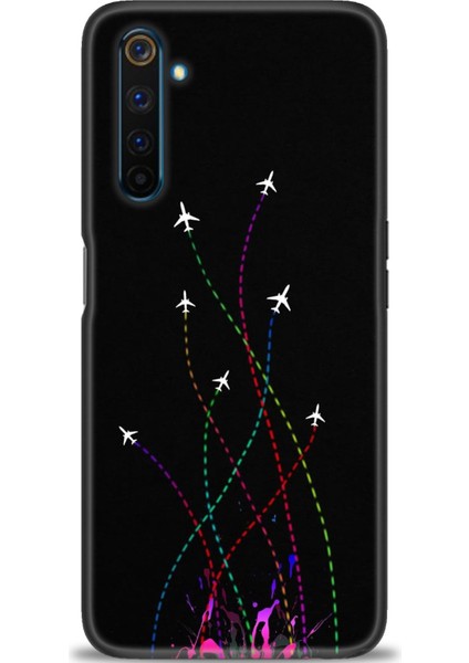 Realme 6 Pro Kılıf Hd Baskılı Kılıf + Seramik Tam Kaplayan Ekran Koruyucu 388