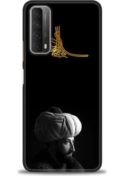 Huawei P Smart 2021 Kılıf Hd Baskılı Kılıf + Seramik Tam Kaplayan Ekran Koruyucu 465