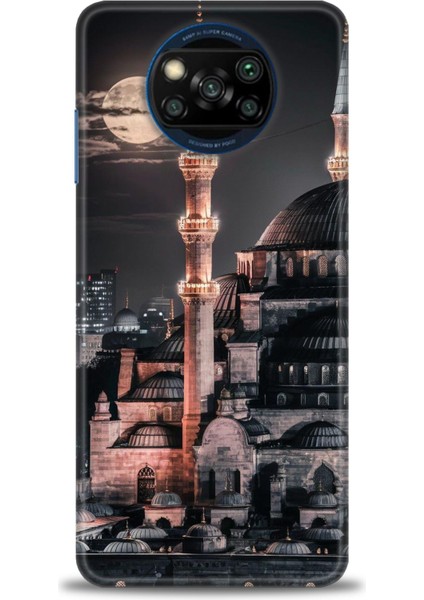 Xiaomi Poco X3 Nfc Kılıf Hd Baskılı Kılıf + Seramik Tam Kaplayan Ekran Koruyucu 230