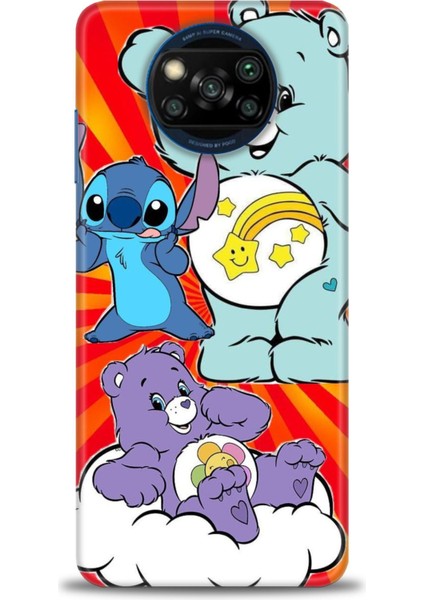 Xiaomi Poco X3 Pro Kılıf Hd Baskılı Kılıf + Seramik Tam Kaplayan Ekran Koruyucu 492