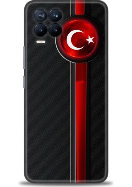 Realme 8 Kılıf Hd Baskılı Kılıf + Seramik Tam Kaplayan Ekran Koruyucu 32