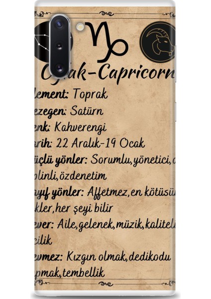 Samsung Galaxy Note 10 Hd Baskılı Kılıf + Seramik Tam Kaplayan Ekran Koruyucu 478