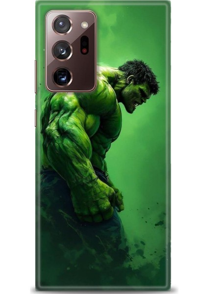 Samsung Galaxy Note 20 Hd Baskılı Kılıf + Seramik Tam Kaplayan Ekran Koruyucu 96