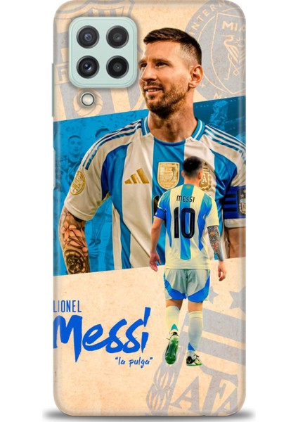 Samsung Galaxy M22 Hd Baskılı Kılıf + Seramik Tam Kaplayan Ekran Koruyucu 20