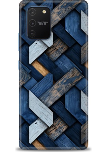 Samsung Galaxy S10 Lite Hd Baskılı Kılıf + Seramik Tam Kaplayan Ekran Koruyucu 322