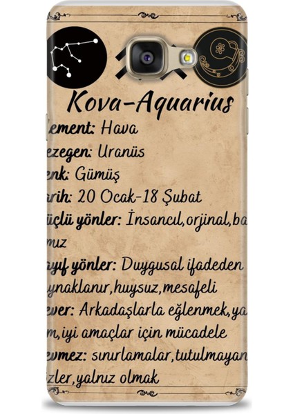 Samsung Galaxy A3 2016 Hd Baskılı Kılıf + Seramik Tam Kaplayan Ekran Koruyucu 476
