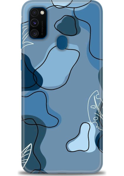 Samsung Galaxy M21 Hd Baskılı Kılıf + Seramik Tam Kaplayan Ekran Koruyucu 172