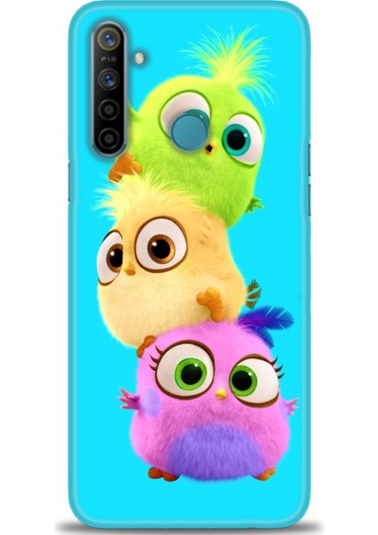 Realme C3 Kılıf Hd Baskılı Kılıf + Seramik Tam Kaplayan Ekran Koruyucu 369