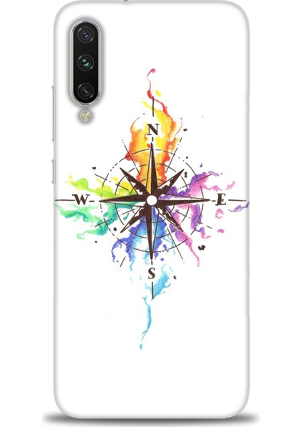 Xiaomi Mi A3 Kılıf Hd Baskılı Kılıf + Seramik Tam Kaplayan Ekran Koruyucu 88