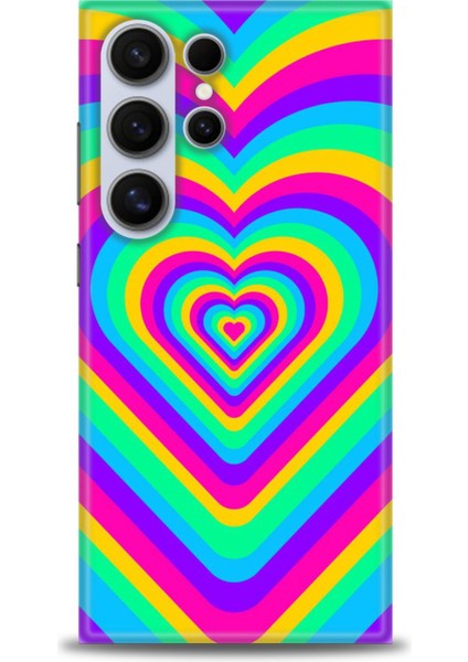Samsung Galaxy S24 Ultra Hd Baskılı Kılıf + Seramik Tam Kaplayan Ekran Koruyucu 192