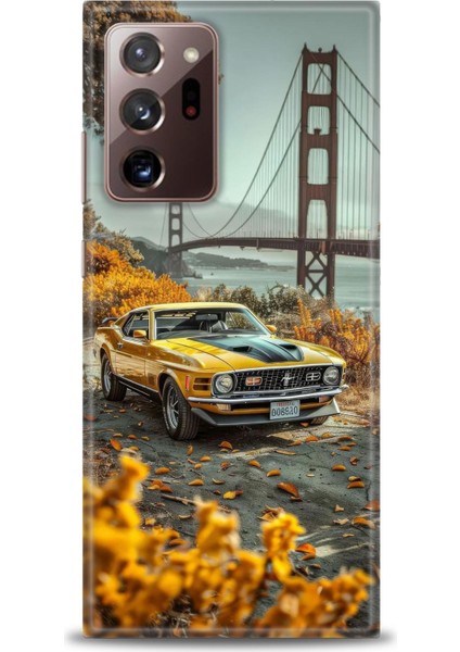 Samsung Galaxy Note 20 Ultra Hd Baskılı Kılıf + Seramik Tam Kaplayan Ekran Koruyucu 105