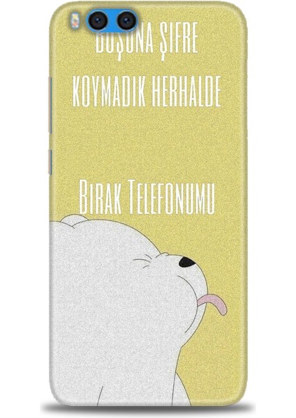 Xiaomi Mi Note 3 Kılıf Hd Baskılı Kılıf + Seramik Tam Kaplayan Ekran Koruyucu 151