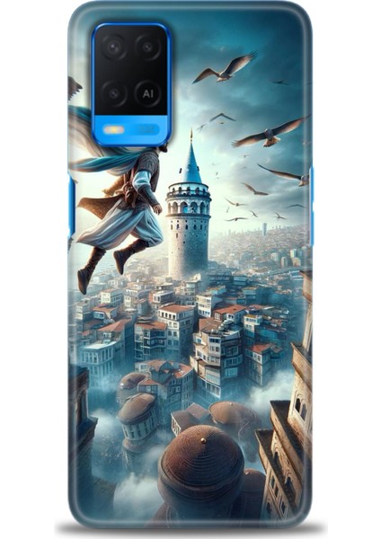 Oppo A54 4g Kılıf Hd Baskılı Kılıf + Seramik Tam Kaplayan Ekran Koruyucu 224