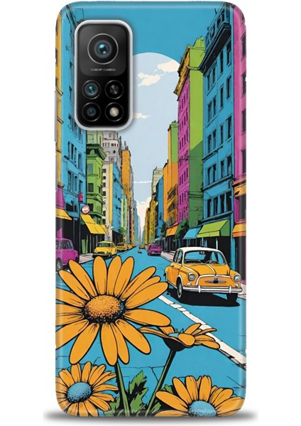 Xiaomi Mi 10T Kılıf Hd Baskılı Kılıf + Seramik Tam Kaplayan Ekran Koruyucu 449