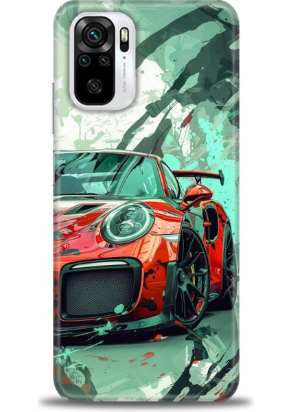 Xiaomi Poco M5S Kılıf Hd Baskılı Kılıf + Seramik Tam Kaplayan Ekran Koruyucu 109