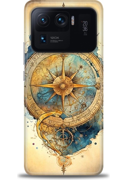 Xiaomi Mi 11 Ultra Kılıf Hd Baskılı Kılıf + Seramik Tam Kaplayan Ekran Koruyucu 89
