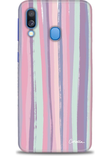 Samsung Galaxy A40 Hd Baskılı Kılıf + Seramik Tam Kaplayan Ekran Koruyucu 426