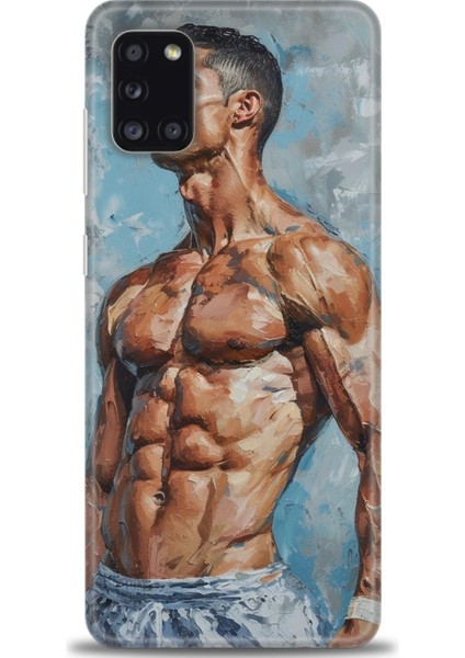 Samsung Galaxy A31 Hd Baskılı Kılıf + Seramik Tam Kaplayan Ekran Koruyucu 4