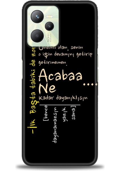 Realme C35 Kılıf Hd Baskılı Kılıf + Seramik Tam Kaplayan Ekran Koruyucu 393