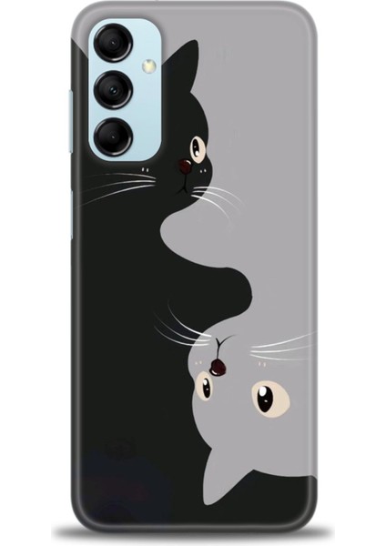 Samsung Galaxy M14 5g Hd Baskılı Kılıf + Seramik Tam Kaplayan Ekran Koruyucu 67
