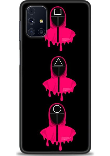 Samsung Galaxy M31S Hd Baskılı Kılıf + Seramik Tam Kaplayan Ekran Koruyucu 284