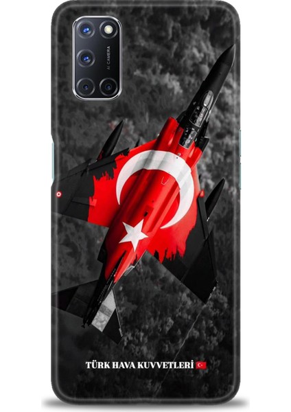 Oppo A92 Kılıf Hd Baskılı Kılıf + Seramik Tam Kaplayan Ekran Koruyucu 37