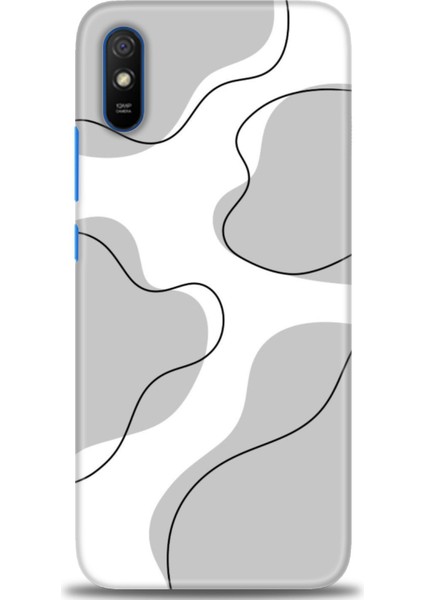 Xiaomi Redmi 9A Hd Baskılı Kılıf + Seramik Tam Kaplayan Ekran Koruyucu 177