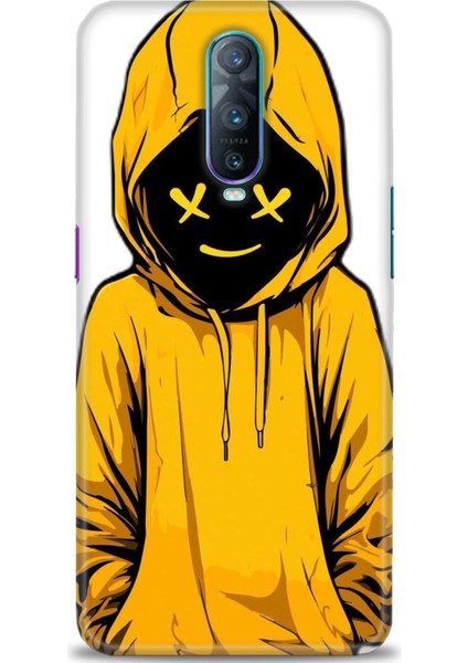 Oppo RX17 Pro Kılıf Hd Baskılı Kılıf + Seramik Tam Kaplayan Ekran Koruyucu 358