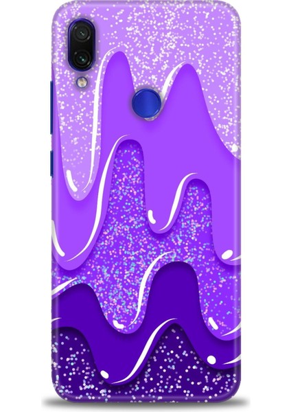 Xiaomi Redmi Note 7 Hd Baskılı Kılıf + Seramik Tam Kaplayan Ekran Koruyucu 421