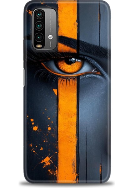Xiaomi Redmi 9t Hd Baskılı Kılıf + Seramik Tam Kaplayan Ekran Koruyucu 142