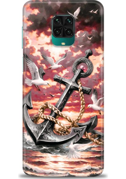 Xiaomi Redmi Note 9s Hd Baskılı Kılıf + Seramik Tam Kaplayan Ekran Koruyucu 231