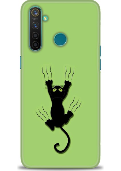 Realme 5 Pro Kılıf Hd Baskılı Kılıf + Seramik Tam Kaplayan Ekran Koruyucu 65