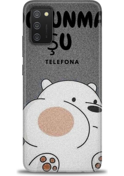 Samsung Galaxy A02S Hd Baskılı Kılıf + Seramik Tam Kaplayan Ekran Koruyucu 157