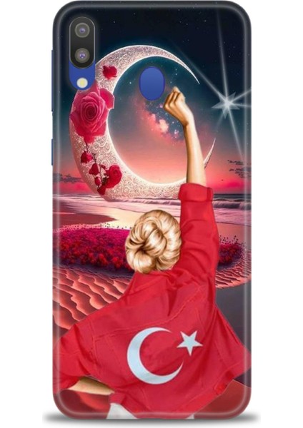 Samsung Galaxy A10S Hd Baskılı Kılıf + Seramik Tam Kaplayan Ekran Koruyucu 249