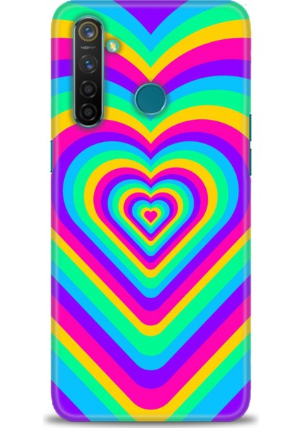 Realme 5 Pro Kılıf Hd Baskılı Kılıf + Seramik Tam Kaplayan Ekran Koruyucu 192