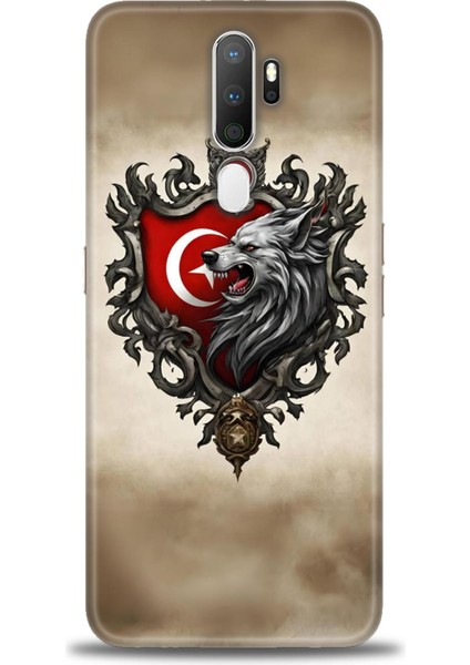 Oppo A5 2020 Kılıf Hd Baskılı Kılıf + Seramik Tam Kaplayan Ekran Koruyucu 461