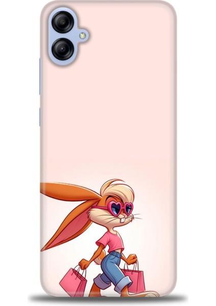 Samsung Galaxy A04E Hd Baskılı Kılıf + Seramik Tam Kaplayan Ekran Koruyucu 404