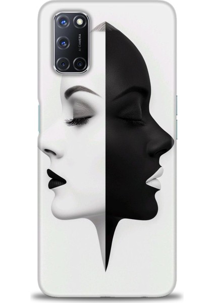Oppo A72 Kılıf Hd Baskılı Kılıf + Seramik Tam Kaplayan Ekran Koruyucu 141