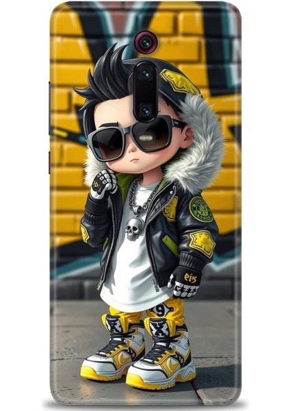 Xiaomi Mi 9t Kılıf Hd Baskılı Kılıf + Seramik Tam Kaplayan Ekran Koruyucu 255