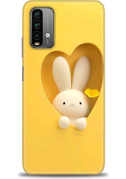 Xiaomi Redmi 9t Hd Baskılı Kılıf + Seramik Tam Kaplayan Ekran Koruyucu 71