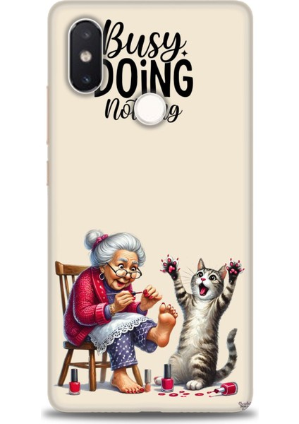 Xiaomi Mi 8 Se Kılıf Hd Baskılı Kılıf + Seramik Tam Kaplayan Ekran Koruyucu 44