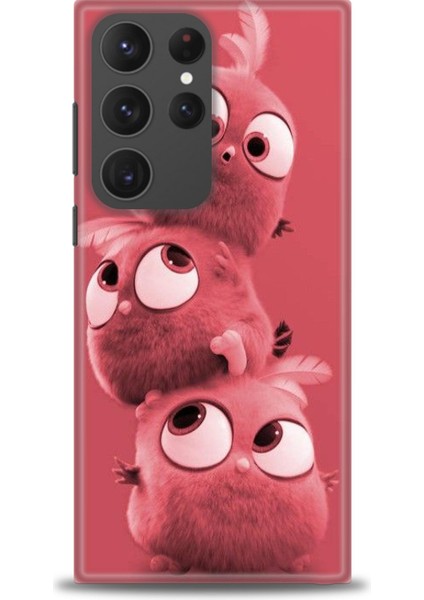Samsung Galaxy S23 Ultra Hd Baskılı Kılıf + Seramik Tam Kaplayan Ekran Koruyucu 370