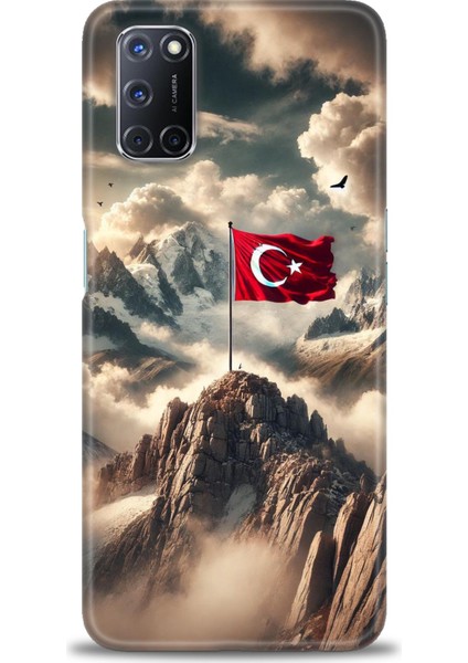 Oppo A92 Kılıf Hd Baskılı Kılıf + Seramik Tam Kaplayan Ekran Koruyucu 34