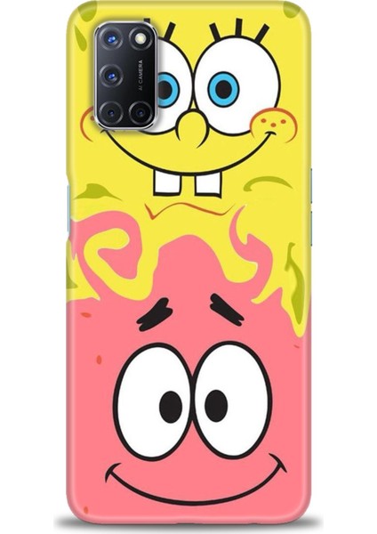 Oppo A92 Kılıf Hd Baskılı Kılıf + Seramik Tam Kaplayan Ekran Koruyucu 453