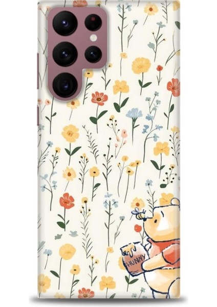 Samsung Galaxy S22 Ultra Hd Baskılı Kılıf + Seramik Tam Kaplayan Ekran Koruyucu 56