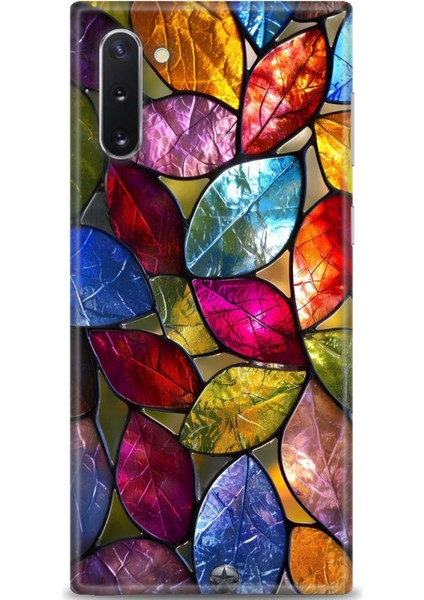 Samsung Galaxy Note 10 Hd Baskılı Kılıf + Seramik Tam Kaplayan Ekran Koruyucu 339