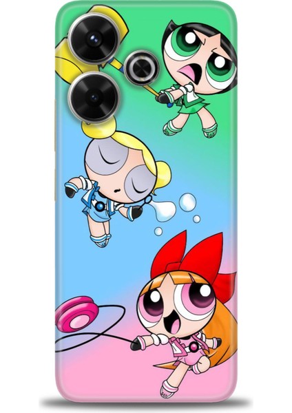 Xiaomi Redmi 13 4g Kılıf Hd Baskılı Kılıf + Seramik Tam Kaplayan Ekran Koruyucu 123