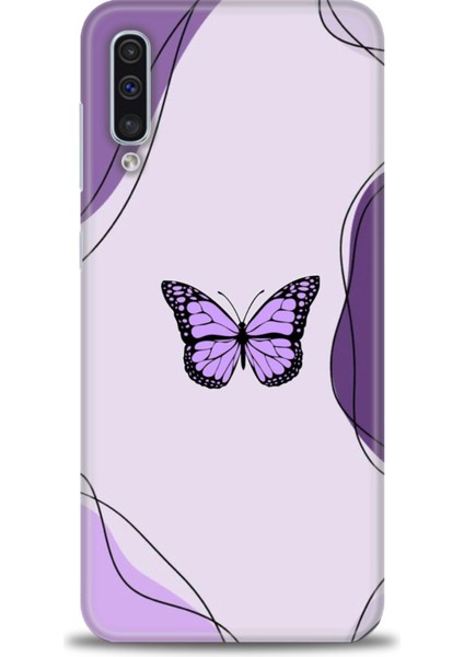Samsung Galaxy A30S Hd Baskılı Kılıf + Seramik Tam Kaplayan Ekran Koruyucu 182